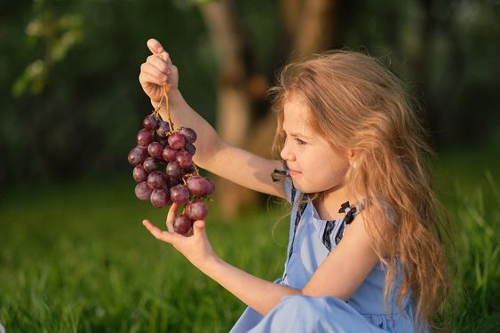 ყურძენი, ყურძენი ბავშვისთვის, 