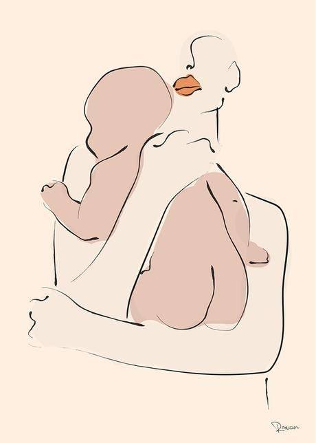 კლასტერული კვება, ძუძუთი კვება, 